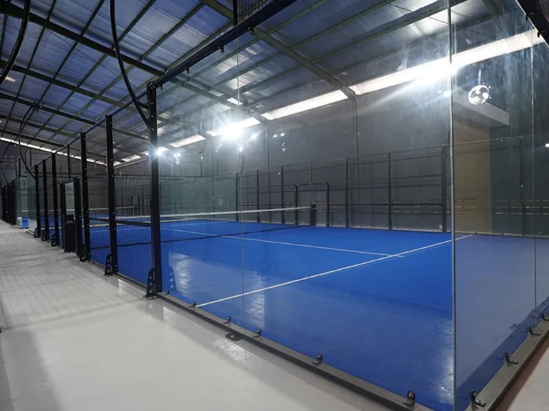 premium super panoramic padel court (360° unobstructed view)