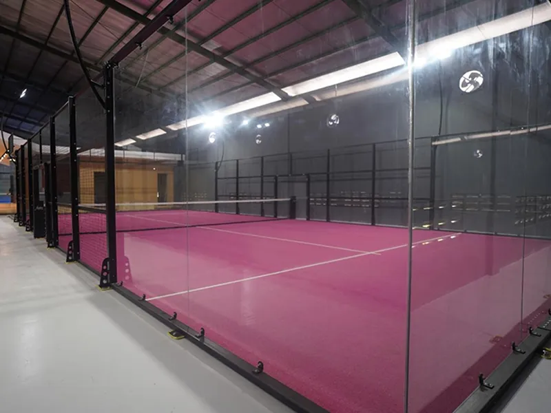 premium super panoramic padel court (360° unobstructed view)