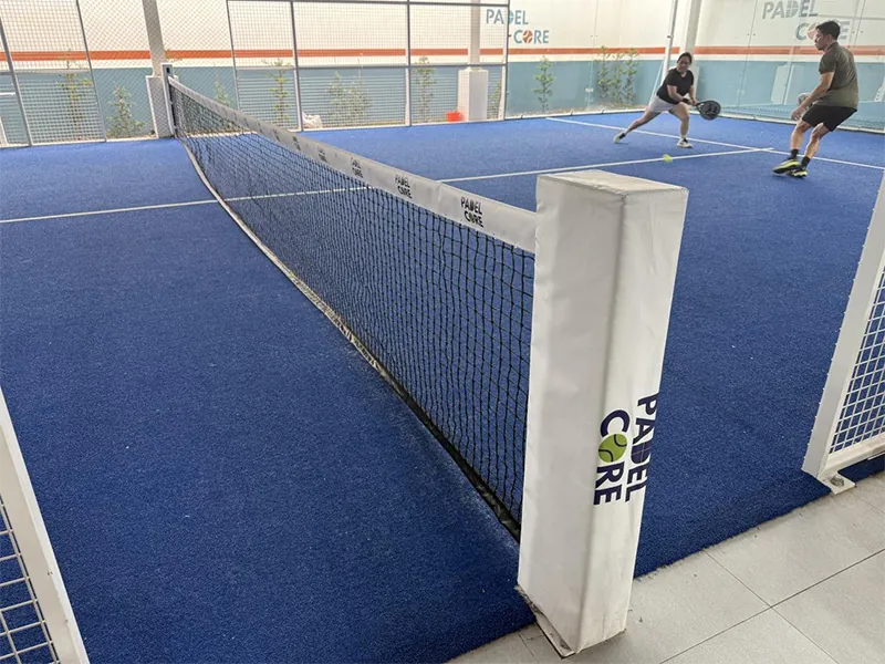 premium panoramic padel court (standard 20x10m)