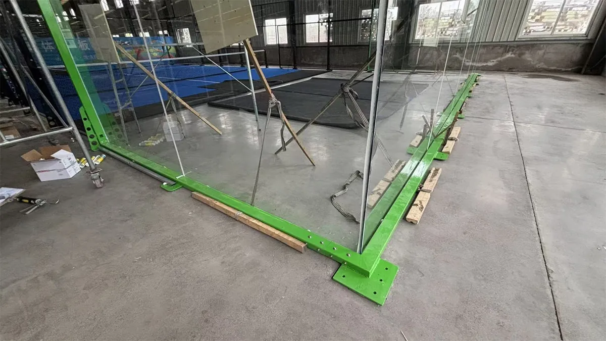 premium super panoramic padel court (360° unobstructed view)