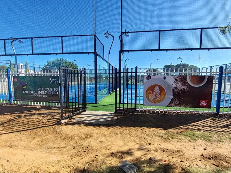 heavy duty classic padel court (20x10m standard)