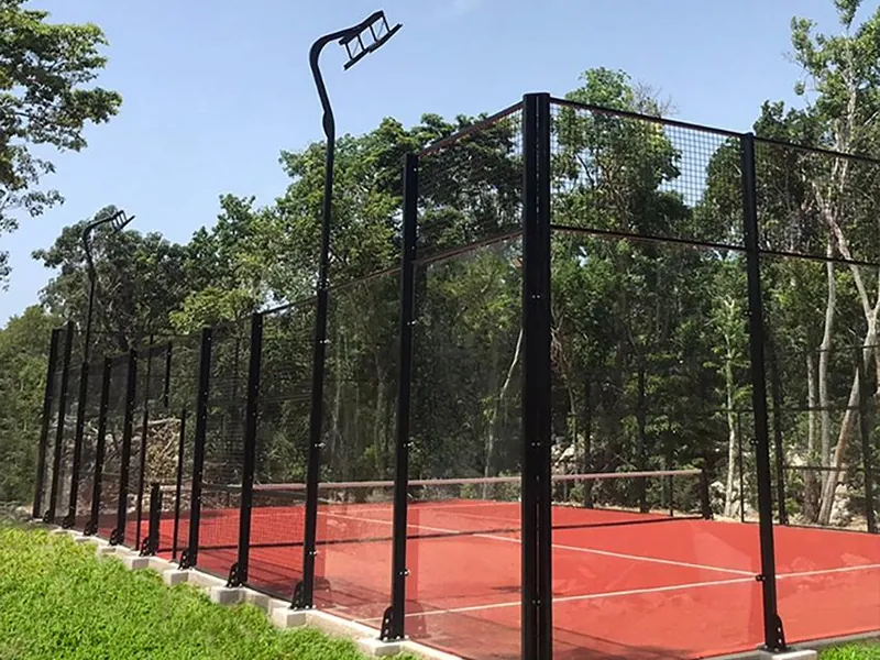 premium super panoramic padel court (360° unobstructed view)