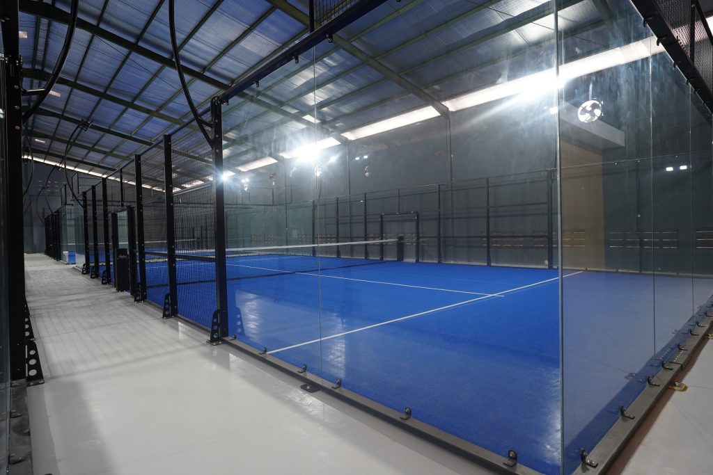 premium super panoramic padel court (360° unobstructed view)