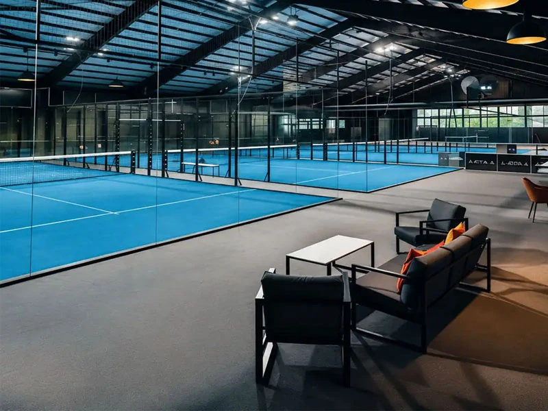 super panoramic padel court